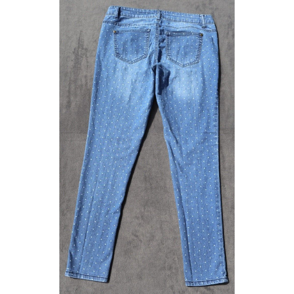 Forever 21 Womens Size 29‎ Denim Jeans Skinny Ankle Pants Blue Stretch Med Wash - Picture 11 of 12
